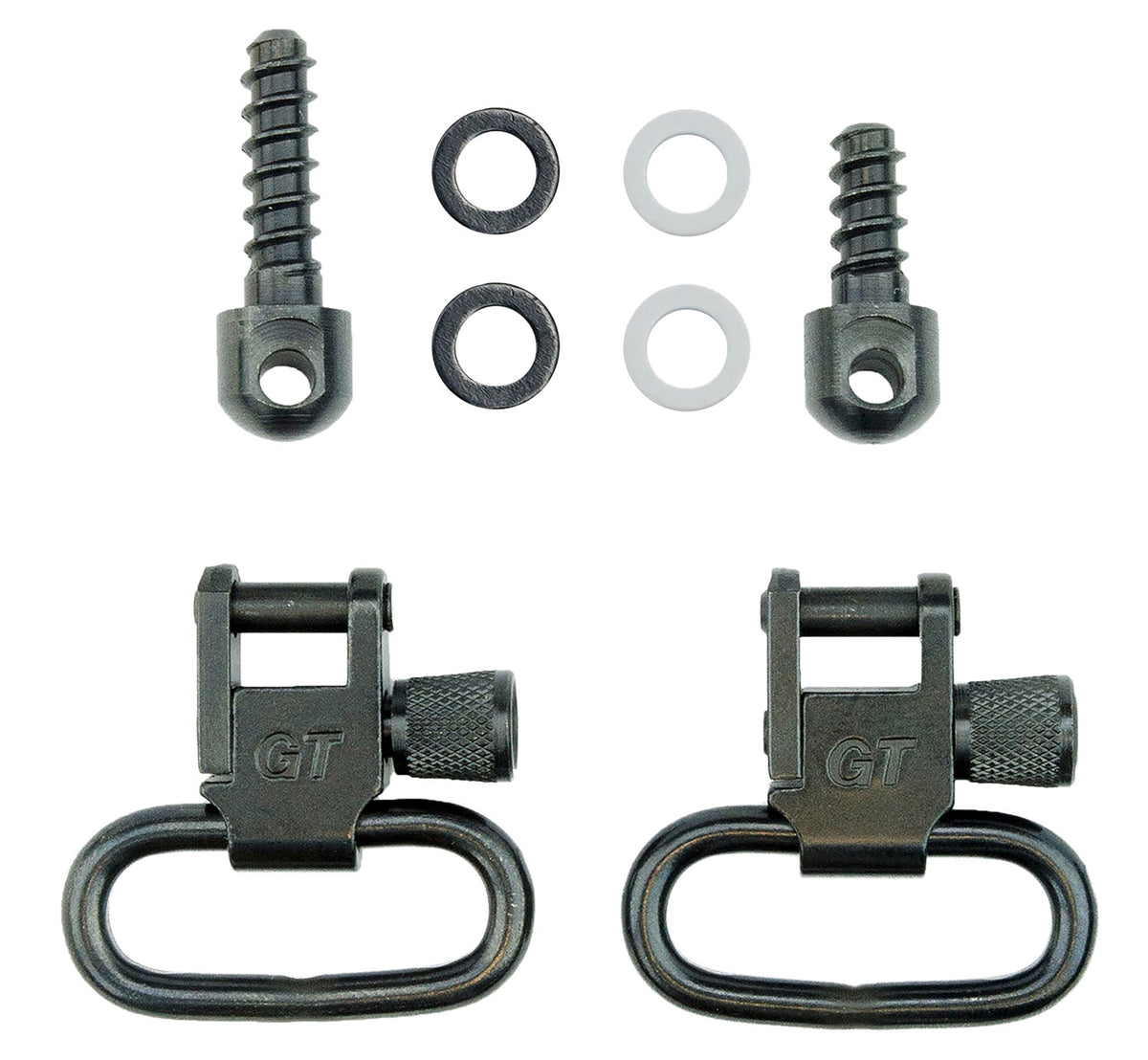 GrovTec US Inc GTSW23 Locking Forend Set Rifle 1" Black Oxide Steel