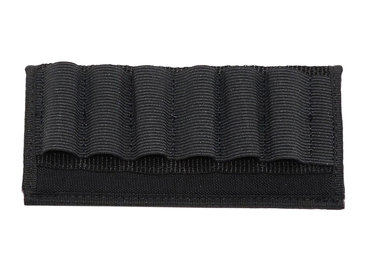 GrovTec US Inc GTAC87 Belt Slide Nylon w/Elastic Loops 6rd Shotgun Belt Slide Mount 2.25"