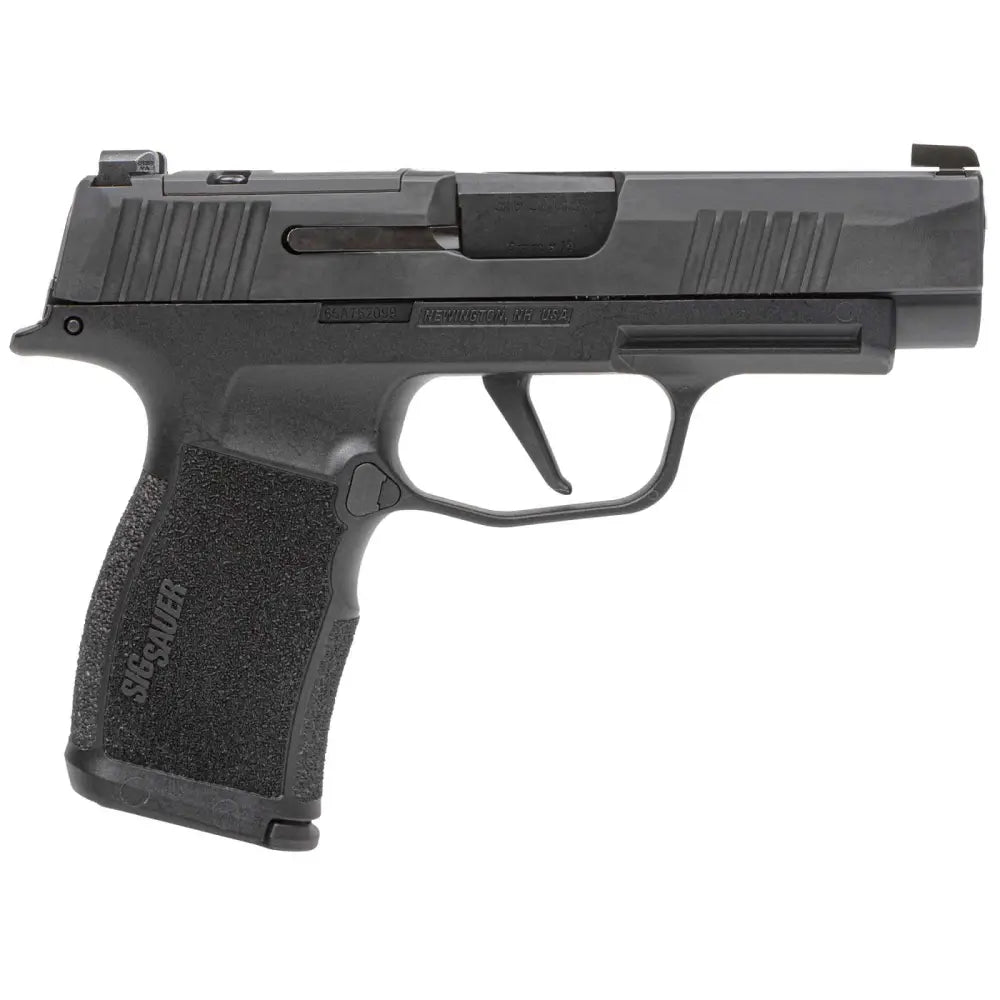 dSIG SAUER P365XL 9MM PSTL 3.7" BLK 2-10RD OPTC PLTE COVER