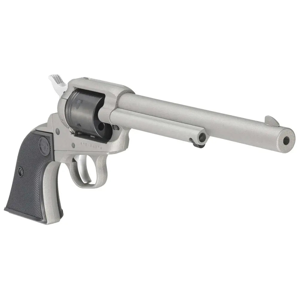 dRUGER WRANGLER 22LR REVOLVER 7.5" SILVER 6RD