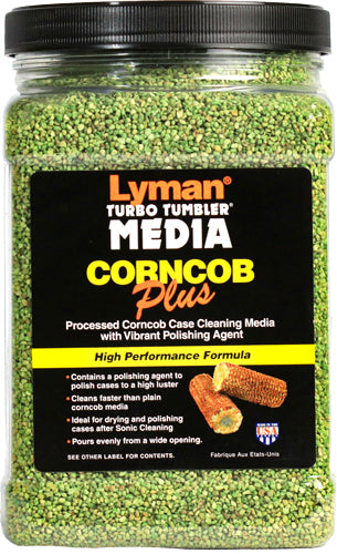 LYMAN TUMBLER MEDIA TREATED CORN COB PLUS 2 LBS