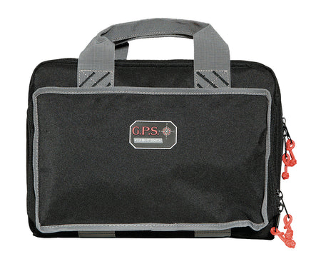 GPS Bags 1310PC Quad Black Nylon Holds 4 Handguns
