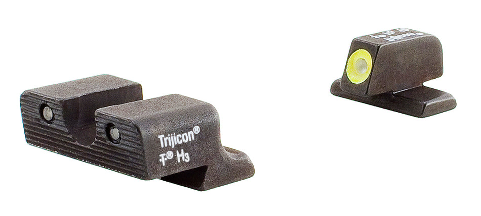 Trijicon 600583 HD Night Sights Green/Tritium Yellow Outline Front Sight-Green Tritium Black Outline Rear Sight Springfield XD/XD-M/XD Mod.2
