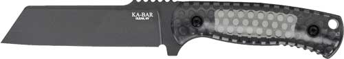 KA-BAR LES GEORGE COOL NAME 4.62" SHEEPSFOOT & SHEATH