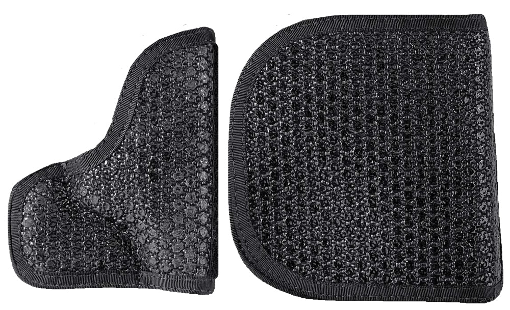DeSantis Gunhide M44BJP6Z0 Super Fly Pocket Black Rubberized Fabric Fits Colt Mustang Ambidextrous