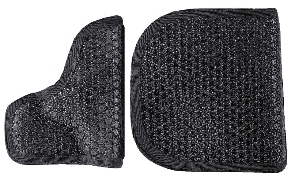 DeSantis Gunhide M44BJP6Z0 Super Fly Pocket Black Rubberized Fabric Fits Colt Mustang Ambidextrous