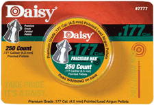 DAISY POINTED PELLET 177 250-COUNT 6-PACK CASE