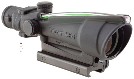 Trijicon 100149 ACOG Black Hardcoat Anodized 3.5x35mm Illuminated Green Chevron .223/5.56 BDC Reticle