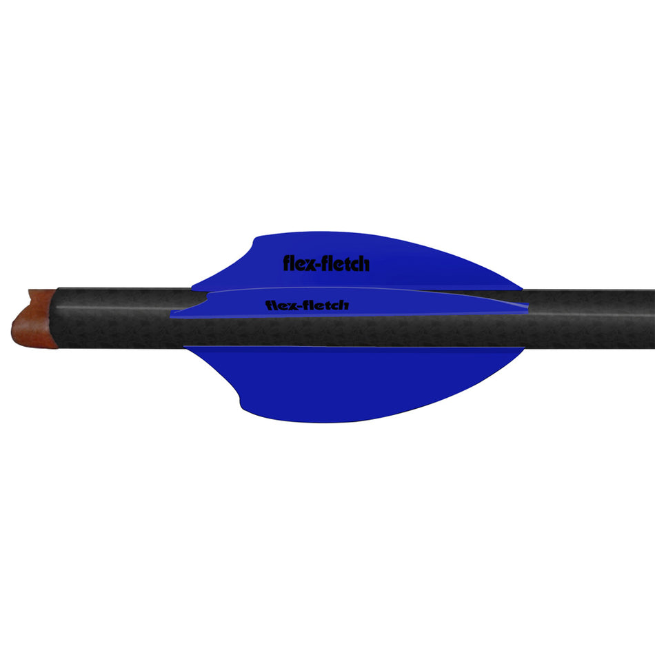 Flex Fletch SK2 Vanes Blue 2 in. 100 pk.