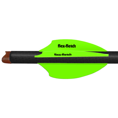 Flex Fletch SK2 Vanes Cosmic Green 2 in. 100 pk.