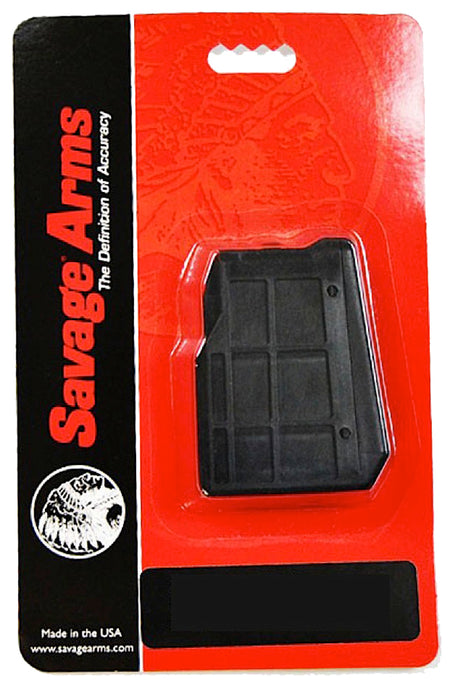 Savage Arms 55250 25 4rd 17 Hornet Black Polymer