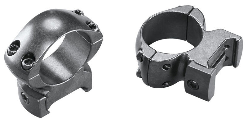 Grand Slam Steel Rings 1" High Black