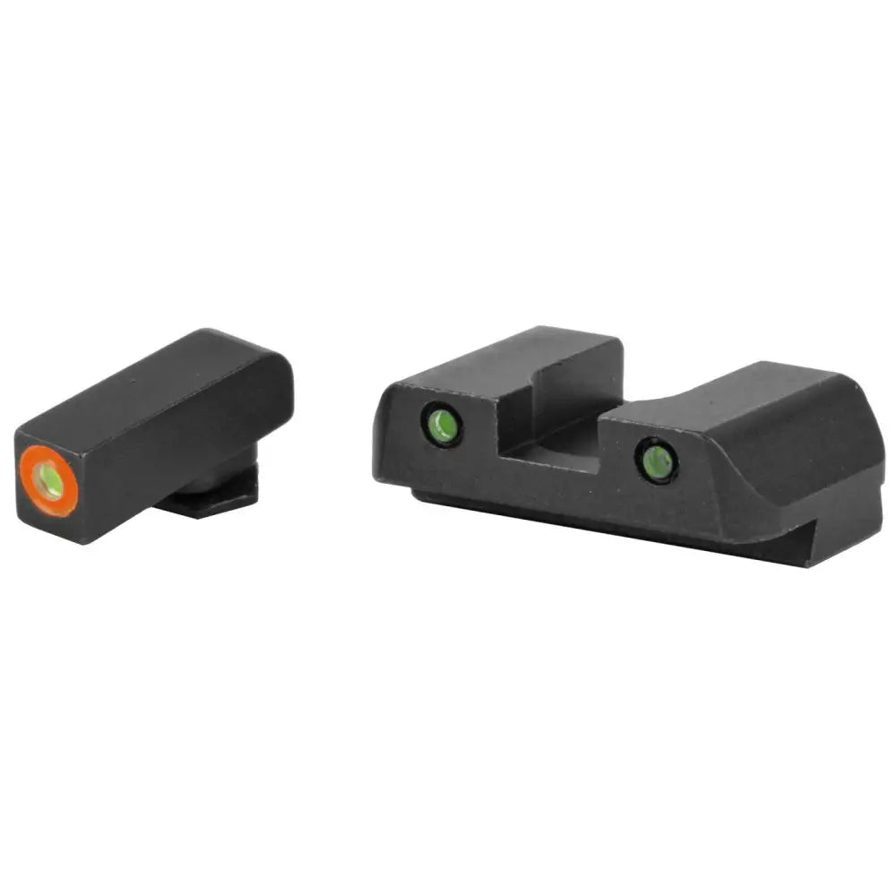 AMERIGLO SPARTAN TACTICAL NS PROGLO ORNG FRONT+PRO OP GRN REAR GLOCK 17192223242627333435.