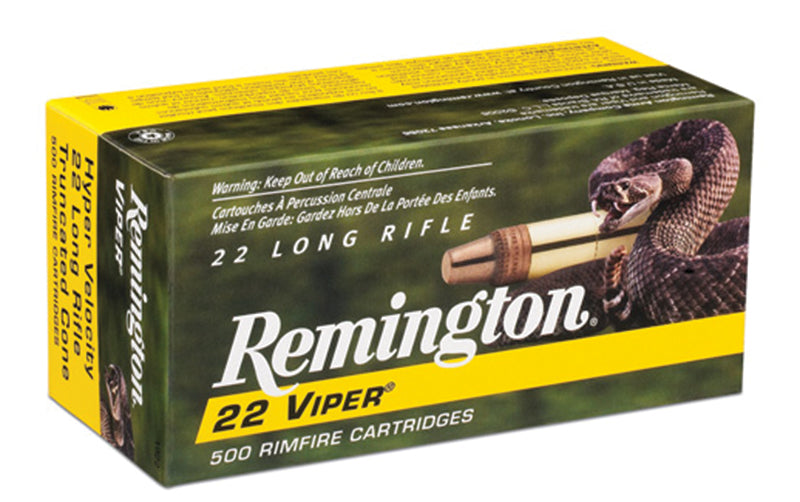Remington .22 Long Rifle 22 Viper 36gr FMJ Ammo
