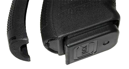 Pearce Grip PGG4MF Grip Frame Insert Compatible w/Glock Gen4 & Gen5 17/18/19/22/23/24/31/32/34/35/37/38/44/45, Black Polymer