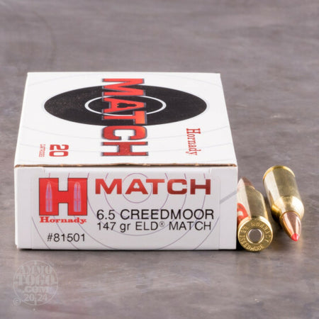 Hornady 6.5 Creedmoor 147gr ELD Match Ammo