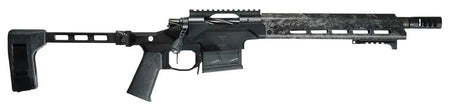 Christensen Arms 8011105000 MPP 308 Win 12.50" Carbon Fiber Threaded Barrel, Black Anodized Receiver w/Picatinny Rail, M-LOK Handguard, Black SB Tactical Folding Stabilizing Brace, AR Style Grip