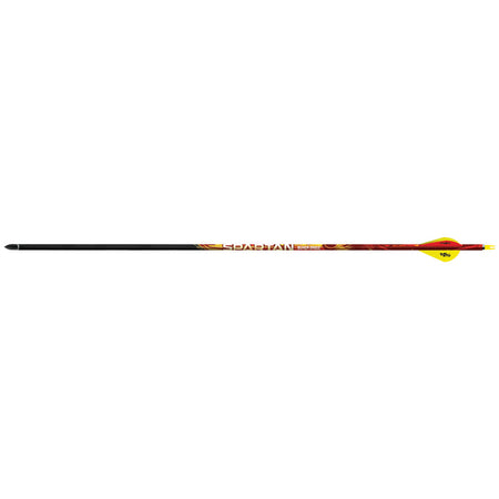Black Eagle Spartan Arrows .001 400 Blazer Vanes 6 pk.
