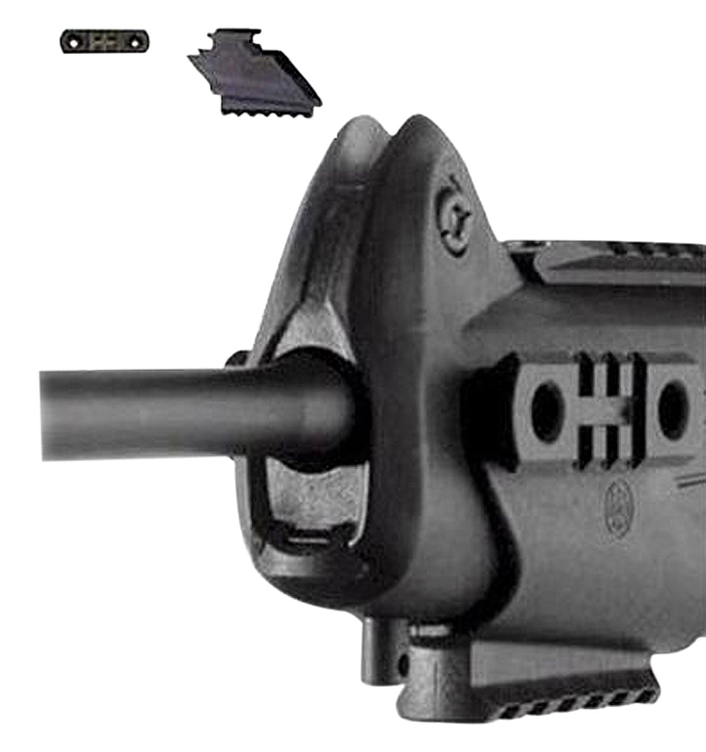 Beretta USA E00270 CX4 Bottom and Side Accessory Rail Kit Black