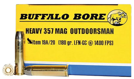 Buffalo Bore .357 Magnum Outdoorsman 180gr Solid Ammo