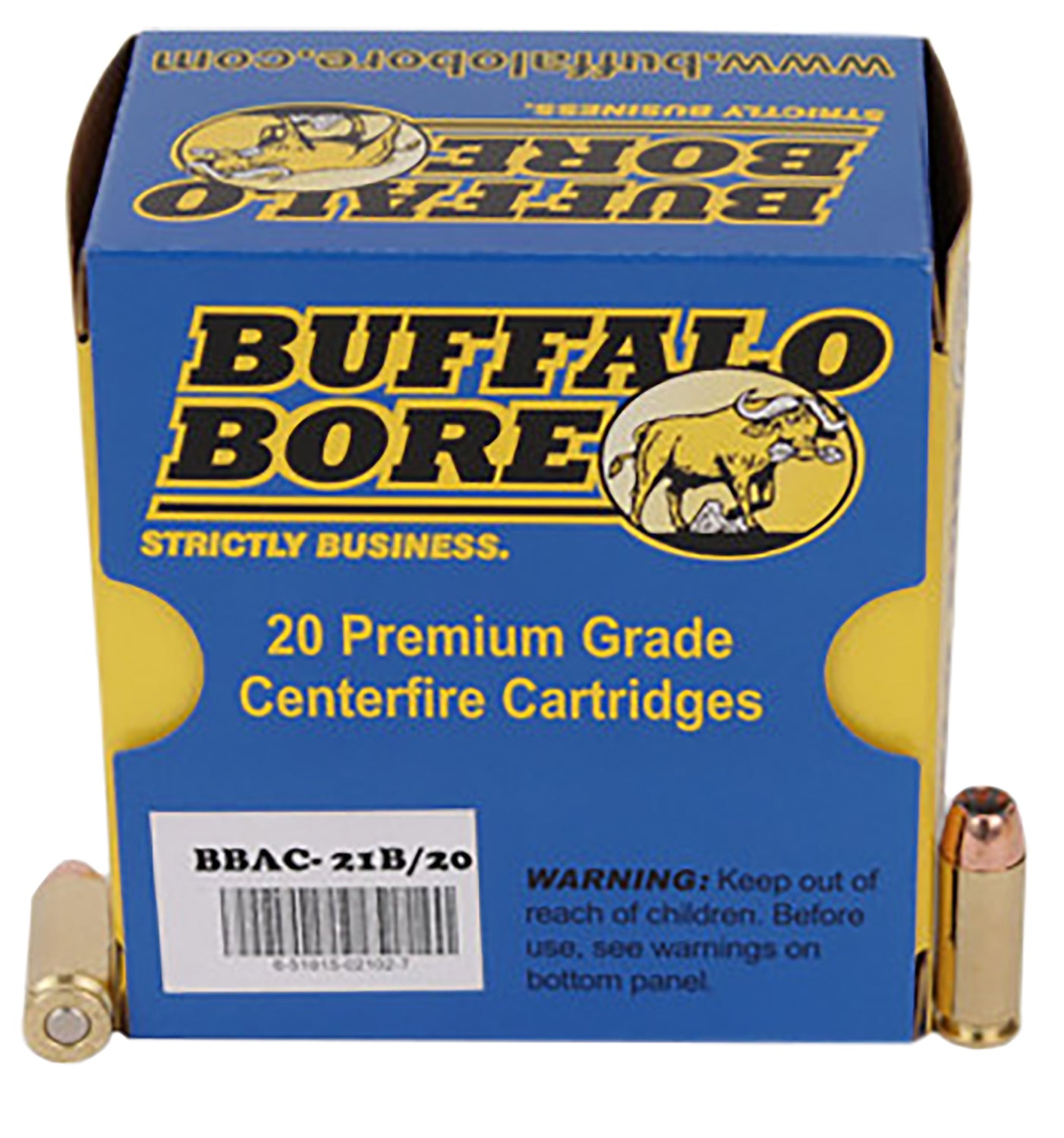 Buffalo Bore 10mm Auto Heavy 180gr JHP Ammo