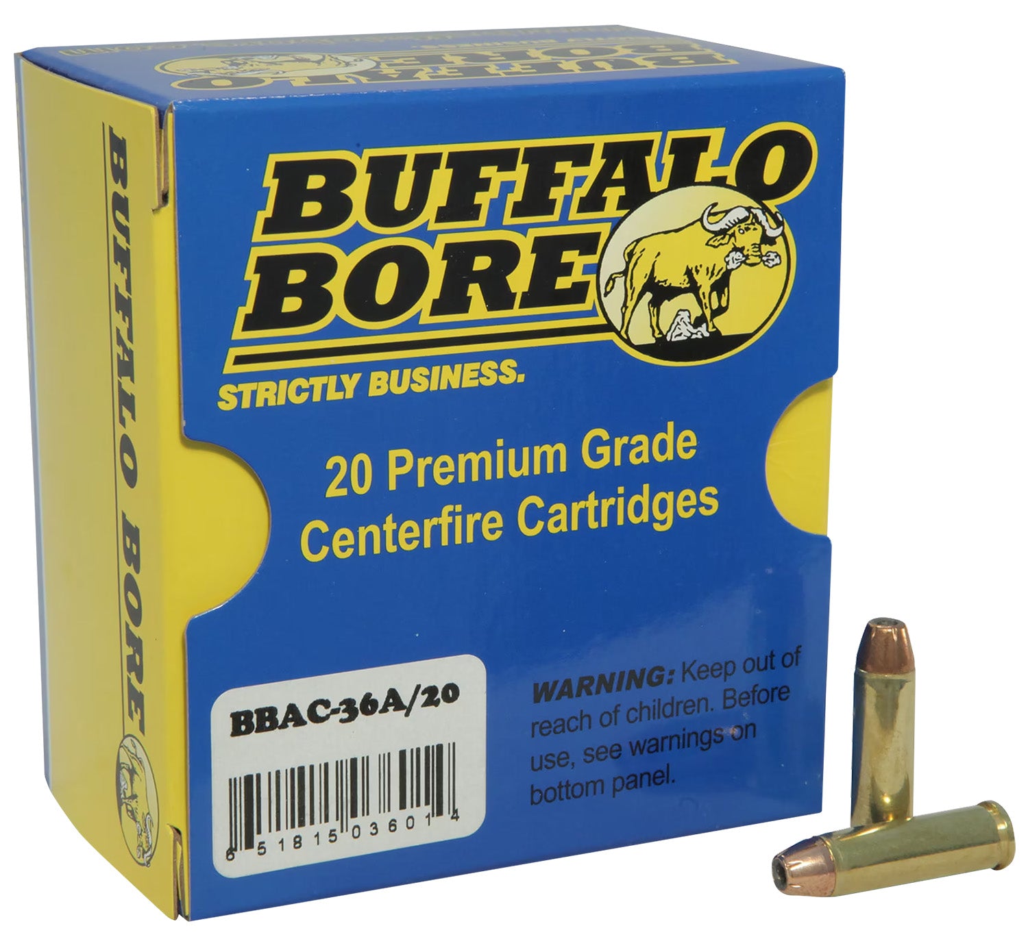 Buffalo Bore .35 Remington Heavy 220gr JSP Ammo