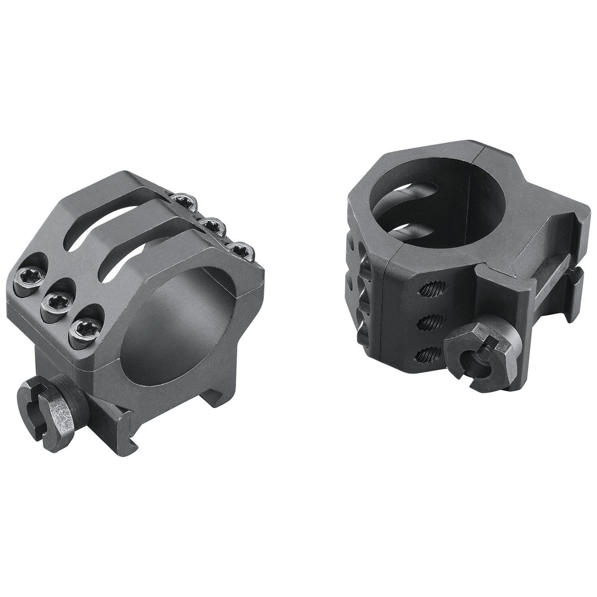 Weaver Mounts 99688 Six-Hole Picatinny Rings Matte Black 1" Medium