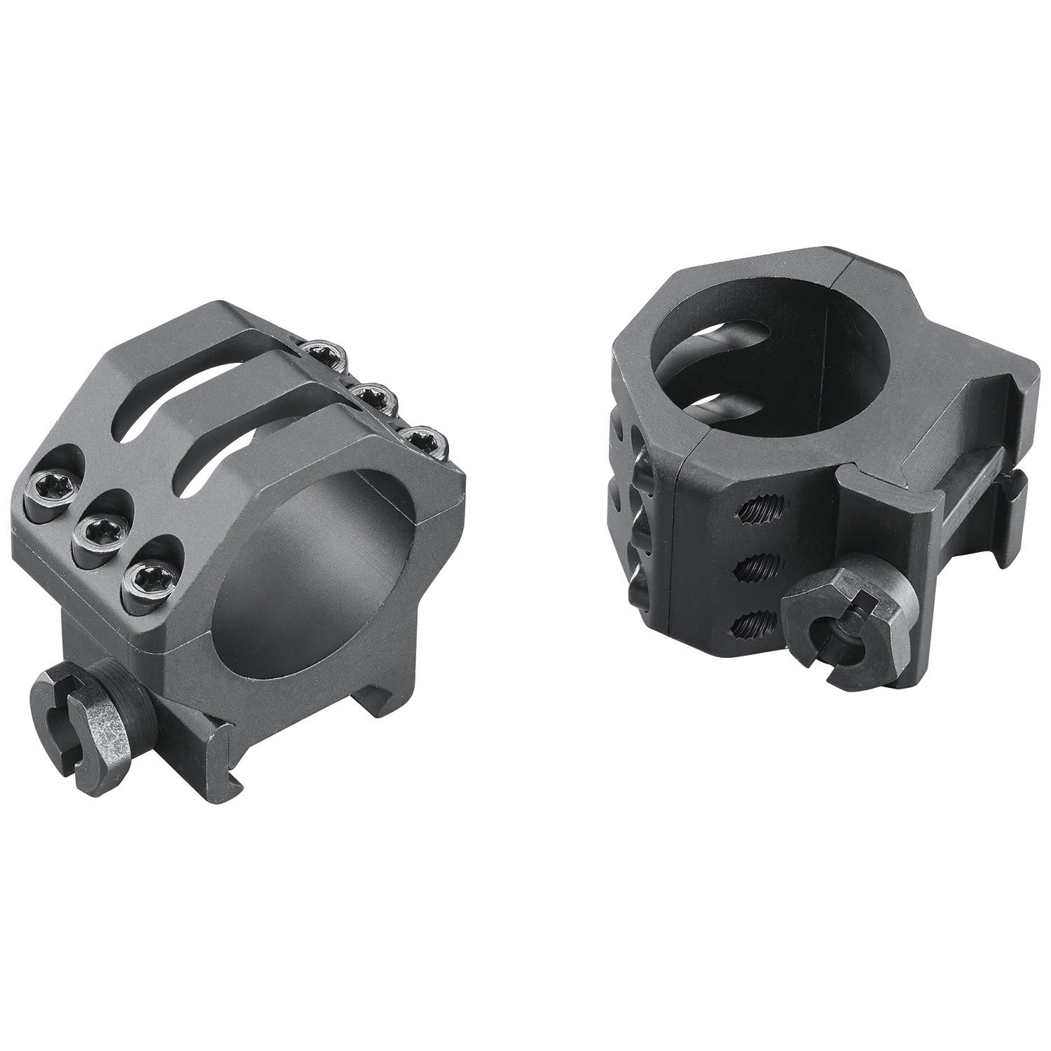 Weaver Mounts 99688 Six-Hole Picatinny Rings Matte Black 1" Medium