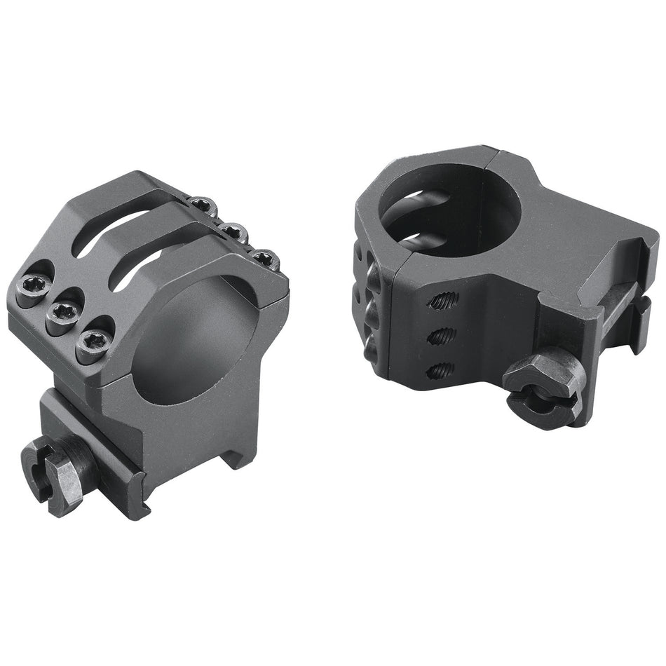 Weaver Mounts 99691 Six-Hole Picatinny Rings Matte Black 1" Extra Extra High