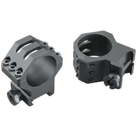 Weaver Mounts 99694 Six-Hole Picatinny Rings Matte Black 30mm High
