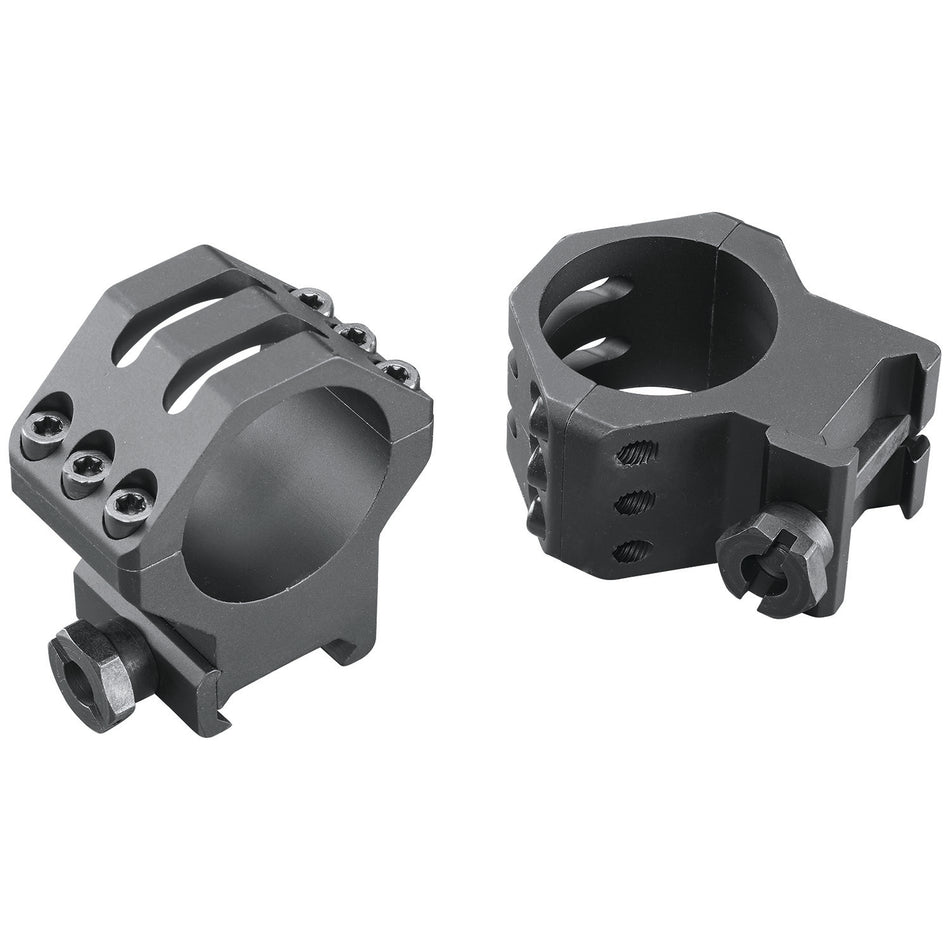 Weaver Mounts 99694 Six-Hole Picatinny Rings Matte Black 30mm High