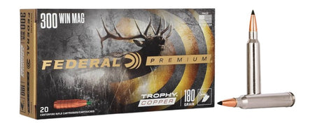 Federal .300 Winchester Mag Premium 180gr PolyTip Ammo