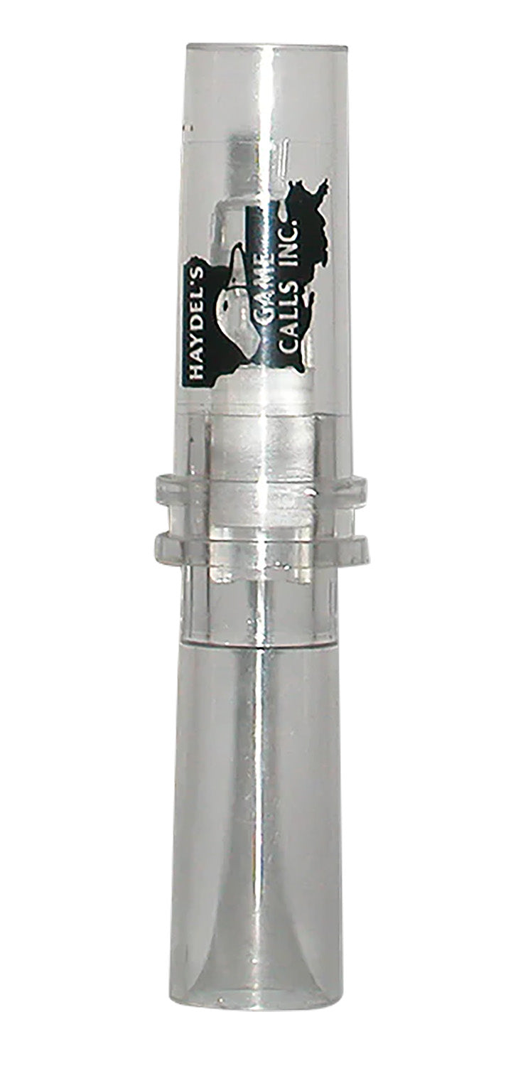 Haydel's Game Calls XLS83 Avian Extra Loud Open Call Specklebelly Sounds Attracts Geese Clear Polycarbonate