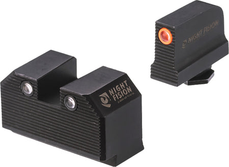 NIGHT FISION CO WITNESS TRIT SIGHTS G17/19/45 W/RMR ORANGE