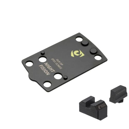 NIGHT FISION OPTIC PLATE & BLANK SIGHTS EPS CARRY 43X MOS