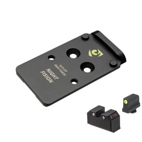 NIGHT FISION OPTIC PLATE & NS COMBO RMR/507C TO GLOCK FS MOS