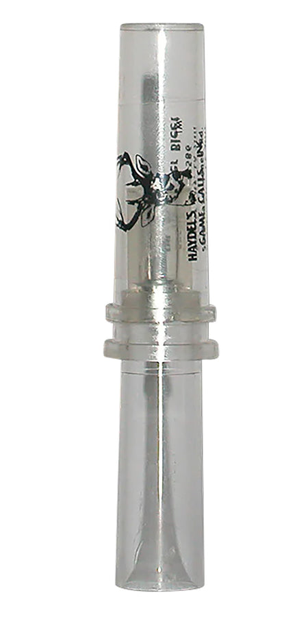 Haydel's Game Calls DB85 Deer Bleat Open Call Doe Sounds Attracts Deer Clear Acrylic