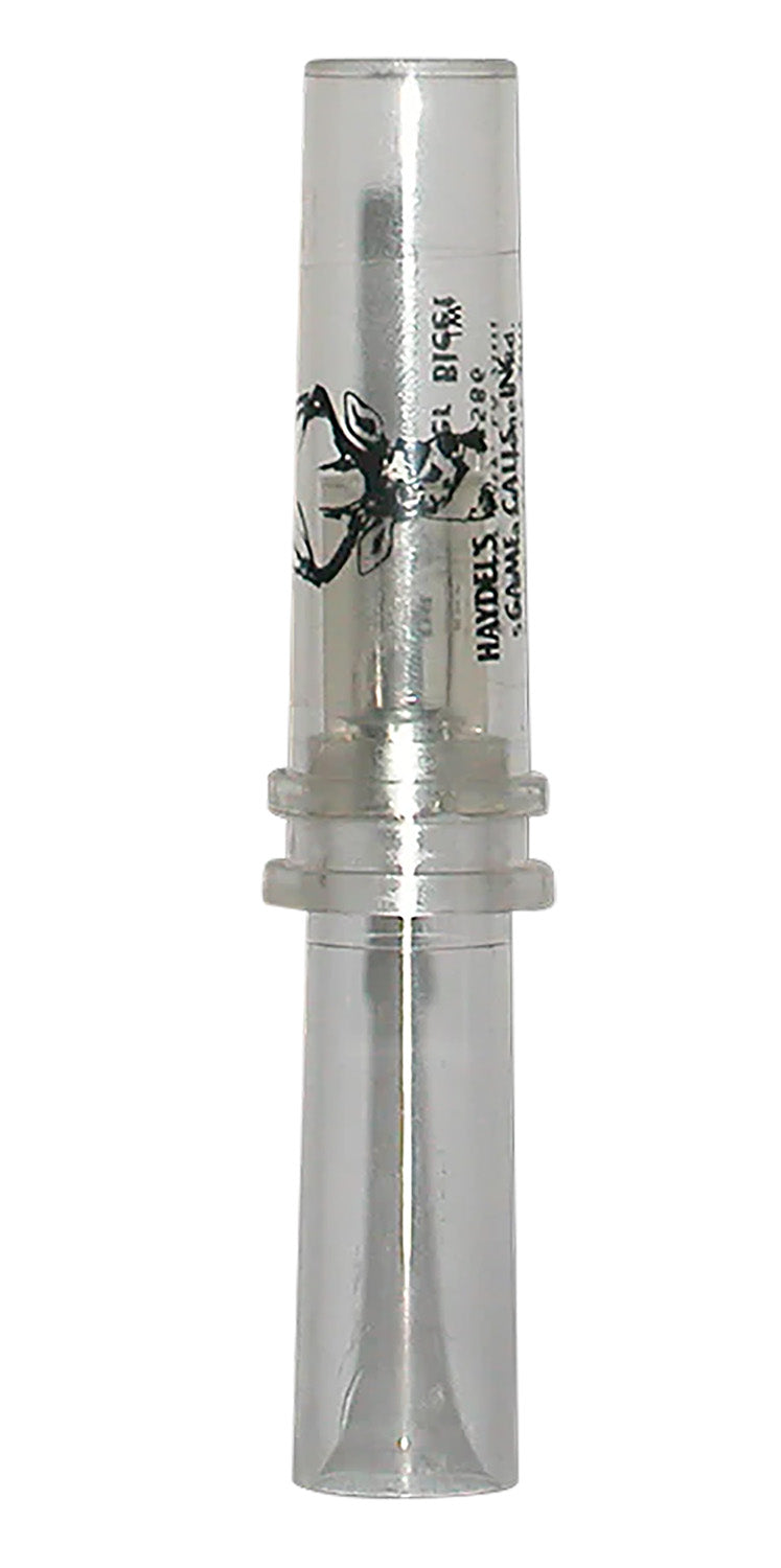 Haydel's Game Calls DB85 Deer Bleat Open Call Doe Sounds Attracts Deer Clear Acrylic