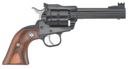 SINGLE TEN 22LR 4-5/8" BL AS 8102 HARDWOOD GUNFIGHTER GRIPS