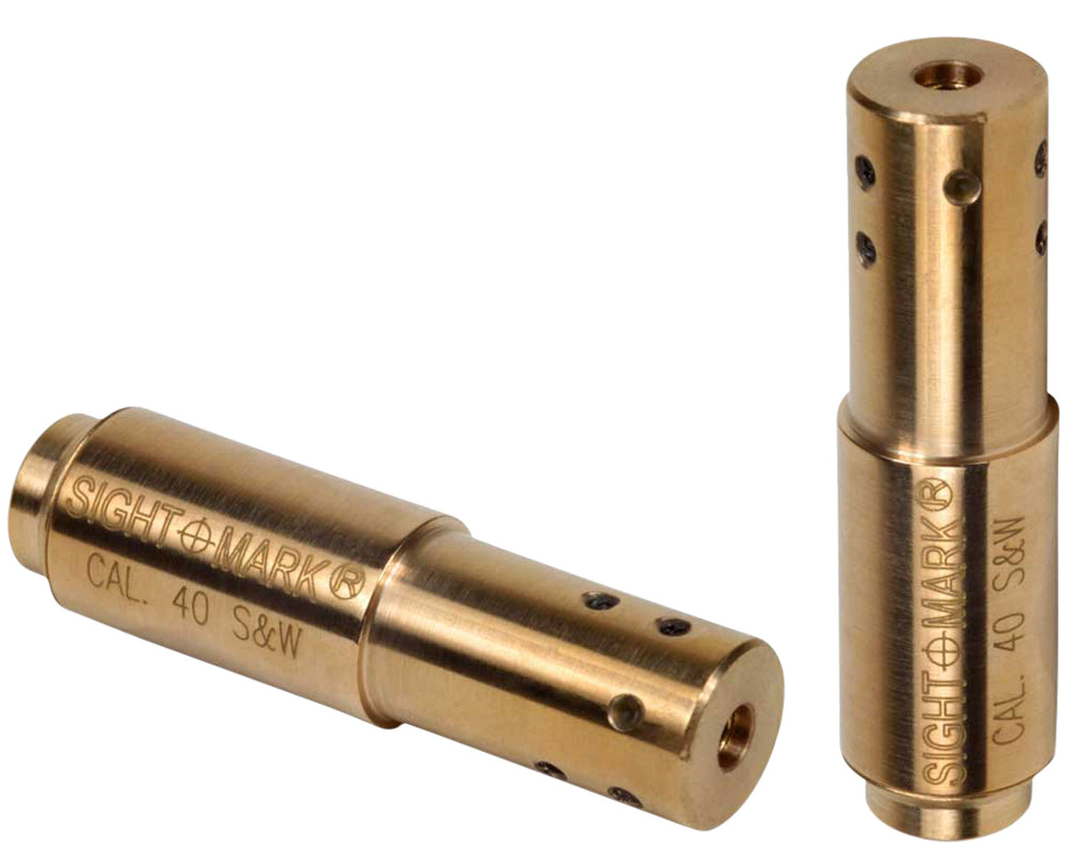 Sightmark SM39016 Boresight Red Laser for 40 S&W Brass Includes Battery Pack & Carrying Case