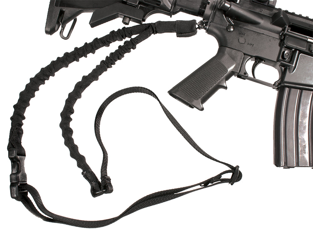 Blackhawk 70GS12BK Storm Rifle Sling Black Nylon Webbing 1.25" Wide Single-Point Design