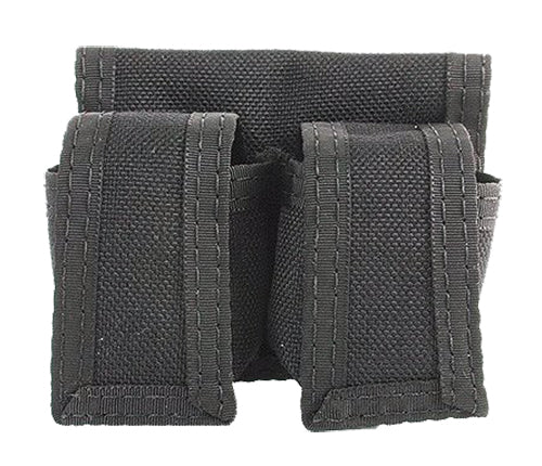 HKS 100B SpeedLoader Case Double Black Cordura Hook & Loop