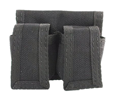 HKS 100B SpeedLoader Case Double Black Cordura Hook & Loop