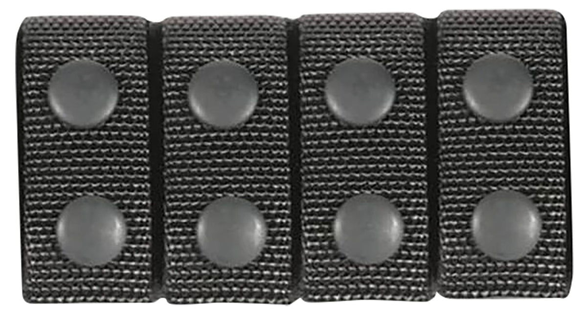 Blackhawk 44B351BK Belt Keeper 2.25" Black Nylon Snap Mount