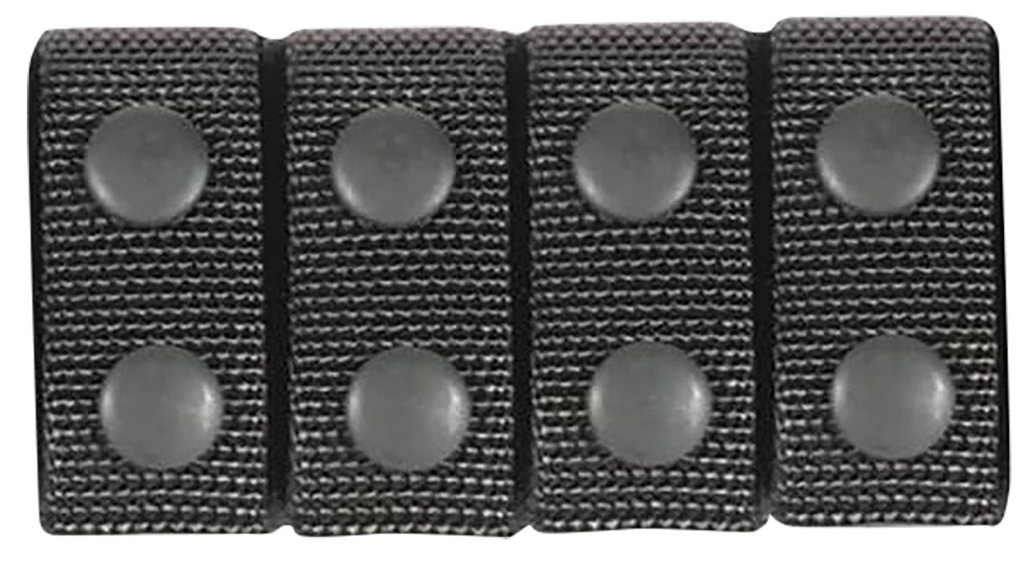 Blackhawk 44B351BK Belt Keeper 2.25" Black Nylon Snap Mount