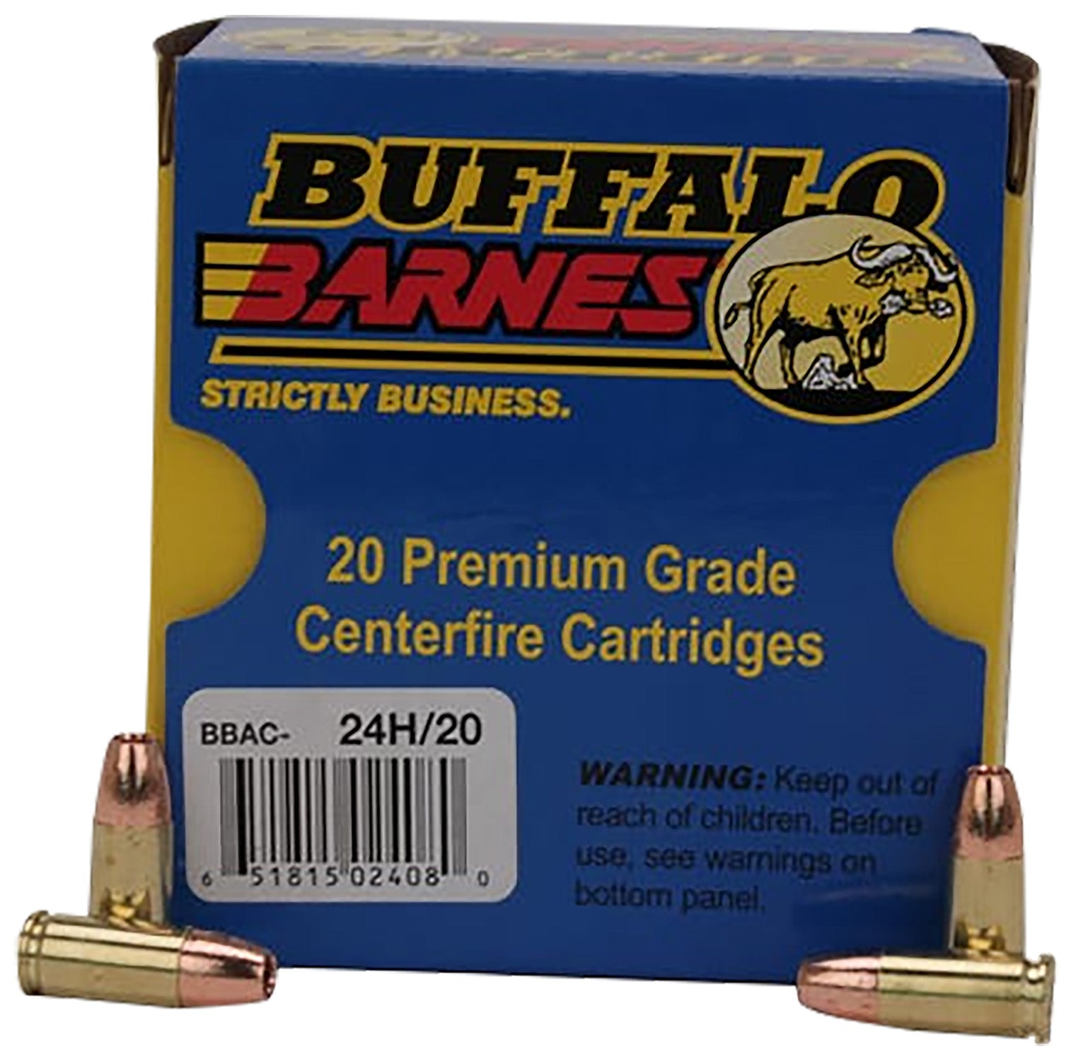 Buffalo Bore 9mm Luger / Parabellum +P+ 115gr CSHP Ammo