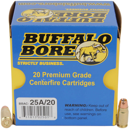 Buffalo Bore .357 Sig Heavy 125gr JHP Ammo