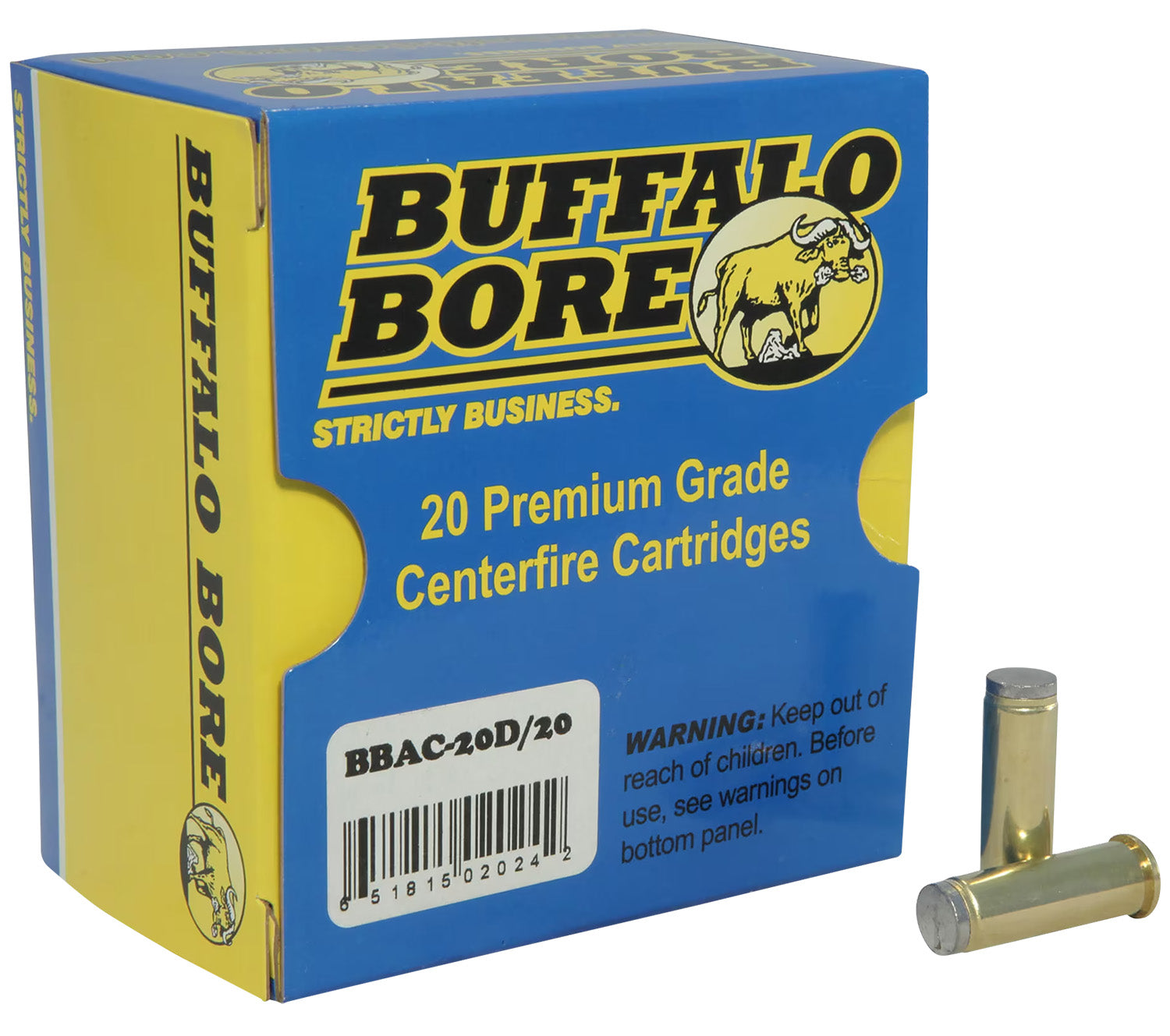 Buffalo Bore .38 Special Standard Pressure 150gr Wadcutter Ammo