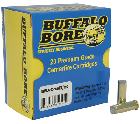 Buffalo Bore .38 Special Standard Pressure 150gr Wadcutter Ammo