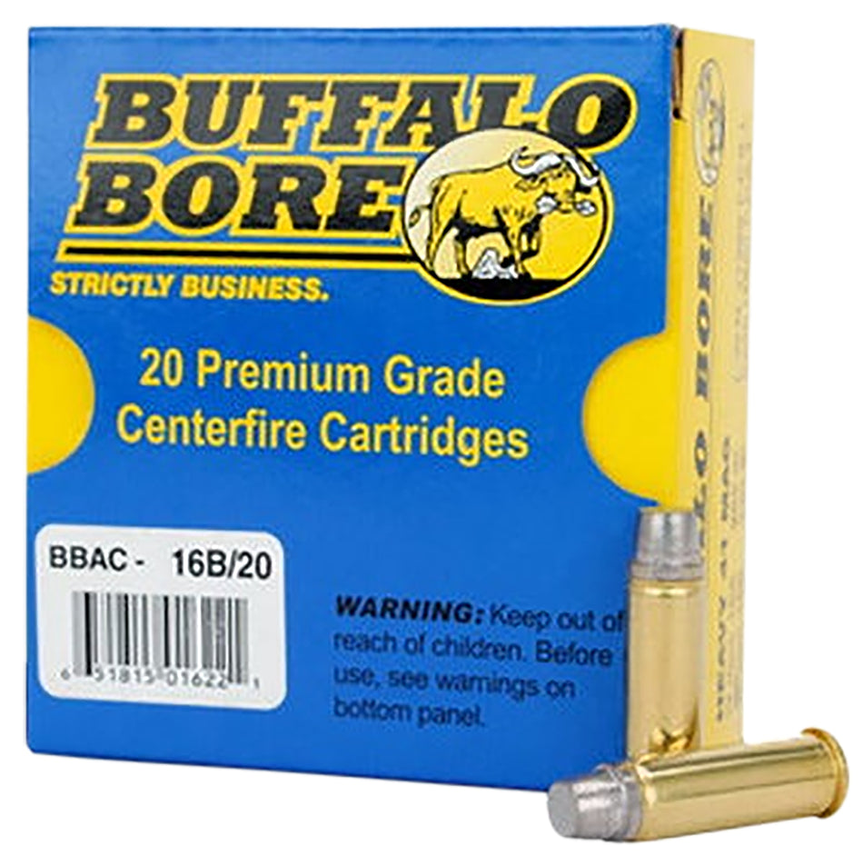 Buffalo Bore 16B20 Heavy Hard Cast Semi-Wadcutter 230 Grain .41 Remington Mag 1450 fps